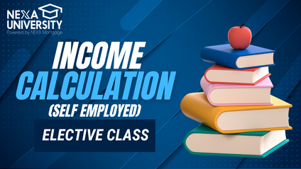 Product image for Income Calculation - Self Employed