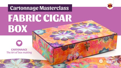Product image for Cartonnage Masterclass - Fabric Cigar Box