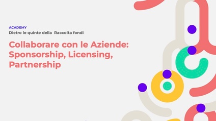 Product image for Collaborare con le Aziende: Sponsorship, Licensing, Partnership