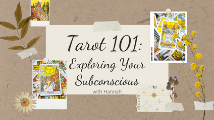 Product image for Tarot 101: Exploring Your Subconscious
