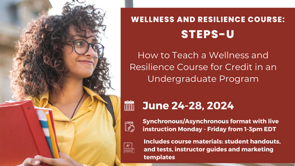 Product image for Wellness and Resilience Course: STEPS-U 2024