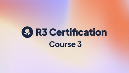Product image for R3 Course 3: Advocate