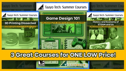 Product image for 🎓 Ultimate STEAM Bundle!!! - Game Design, 3D Printing, and STEAM History