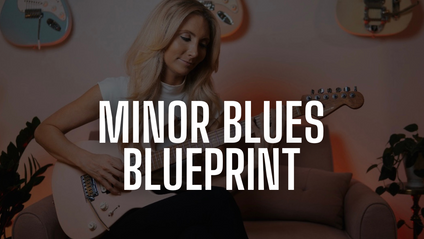 Product image for Minor Blues Scale Blueprint