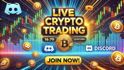 Product image for LIVE Trading de Cryptomonnaie sur Discord