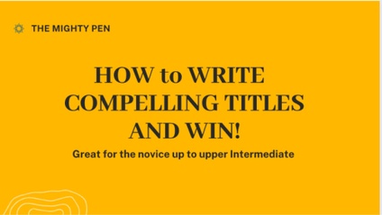Product image for Done For You: How to Write Compelling Titles and Win