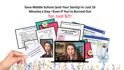 Product image for Save Middle School (and Your Sanity) in Just 15 Minutes a Day—Even If You’re Burned Out