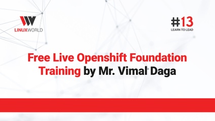 Product image for Free Exclusive Live Openshift Foundation Training By Mr. Vimal Daga