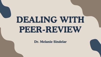 Product image for Dealing with Peer Review 