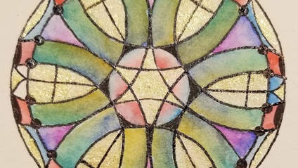 Product image for Six Point Star Mandala