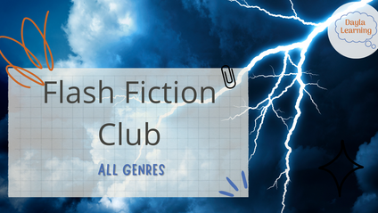 Product image for Flash Fiction Club (September 8-October 5 Fall 2025)