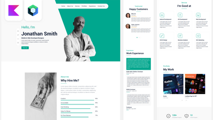 Product image for Build a Website from Scratch with Kotlin and Jetpack Compose