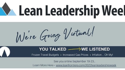 Product image for 2022 Lean Leadership Week
