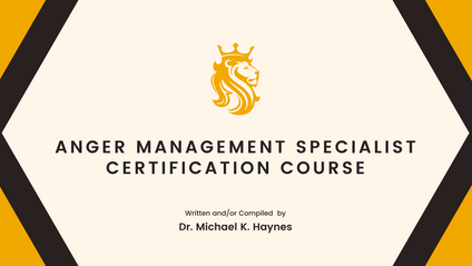 Product image for Anger Management Specialist Certification Course