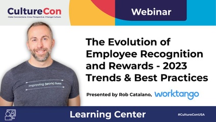 Product image for Webinar: The Evolution of Employee Recognition and Rewards - 2023 Trends & Best Practices