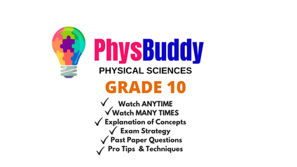 Product image for  Grade 10 Physical Sciences 2025 