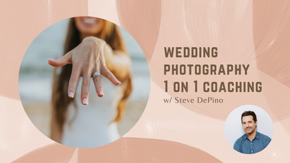 Product image for 1 hour of Wedding Photography Coaching