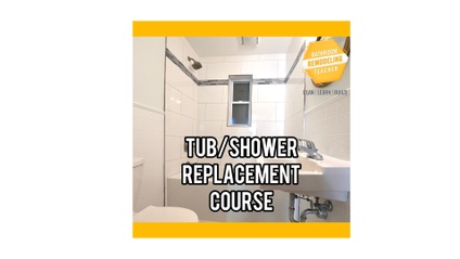 Product image for Tub/Shower Replacement Course