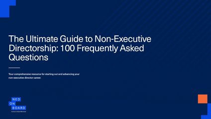 Product image for Ultimate Guide to Non-Executive Directorship