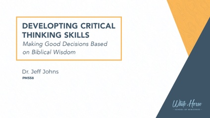 Product image for PM558 - Developing Critical Thinking Skills