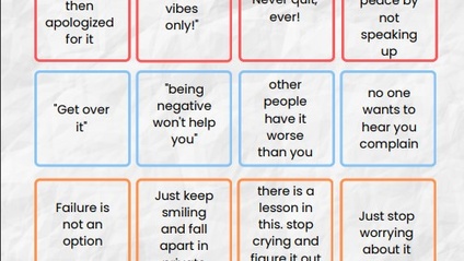 Product image for Gaslighting myself bingo