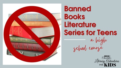 Product image for Banned Books Literature Series for Teens ~ A High School Course