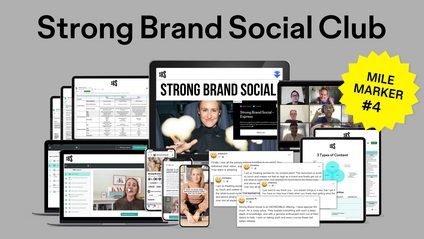 Product image for Strong Brand Social Club: Mile Marker #4