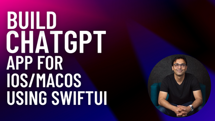 Product image for Build ChatGPT App for iOS/macOS with SwiftUI in 1 Hour