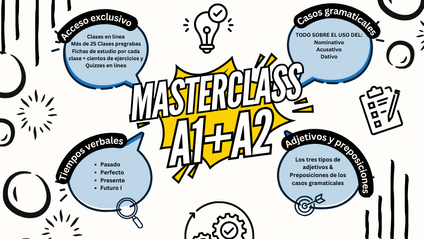 Product image for MASTERCLASS DE ALEMÁN A1/A2 