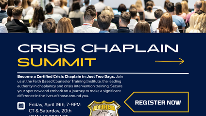 Product image for Join Our Crisis Chaplain Live Training Summit