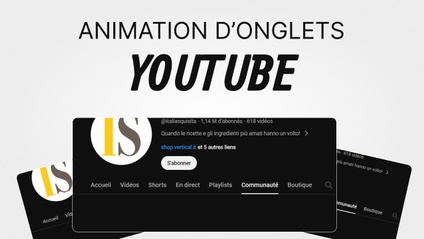 Product image for Coder l'animation d'onglets de Youtube