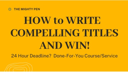 Product image for Done-With-You in 24 Hours: How to Write Compelling Titles and Win