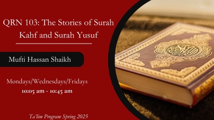 Product image for QRN 103: The Stories of Surah Kahf and Surah Yusuf