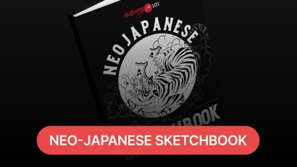 Product image for Tattooing 101’s Neo Japanese Sketchbook