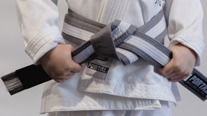 Product image for  Kids Grey White Belt Test