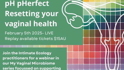 Product image for My Vaginal Microbiome: pH pHerfect- Resetting your vaginal health