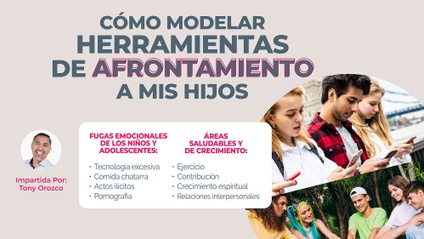 Product image for Conferencia "Cómo modelar herramientas de afrontamiento a mis hijos"