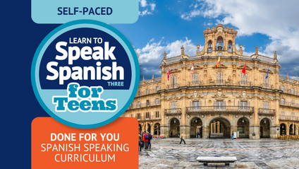 Product image for Spanish 3 with focus in Communication and Culture Course (Self-paced)