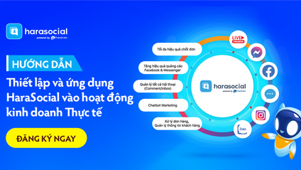 Product image for Thiết lập và ứng dụng HaraSocial vào hoạt động kinh doanh Thực tế