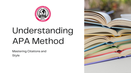 Product image for MASTERING APA METHOD