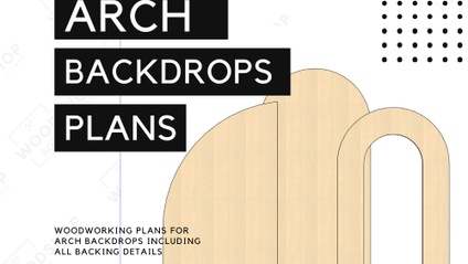 Product image for Easily Build your own backdrops step by step