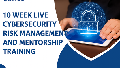 Product image for 10 Week Live Cybersecurity Risk Management And Mentorship Training