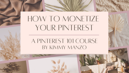 Product image for How To Monetize Your Pinterest: A Pinterest 101 Course