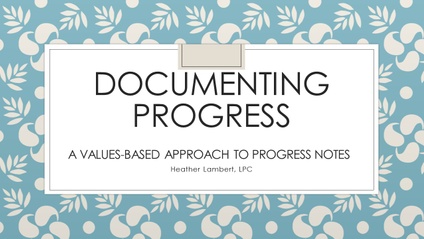Product image for Documenting Progress