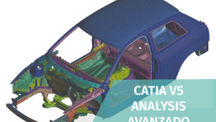 Product image for Análisis por Elementos Finitos Avanzados con Catia V5 (350h)