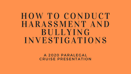 Product image for How to Conduct Harassment and Bullying Investigations