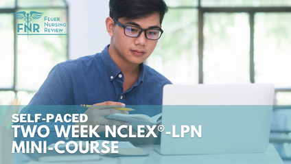 Product image for Feuer's 2 Week NCLEX®-LPN Mini Review Course