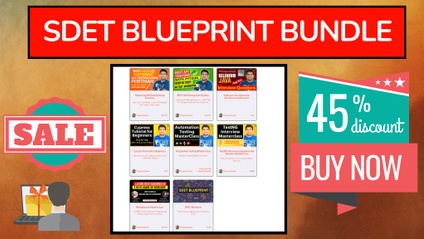 Product image for SDET Blueprint Bundle ( Full Access)
