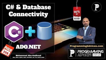 Product image for 18 - C# & Database Connectivity.