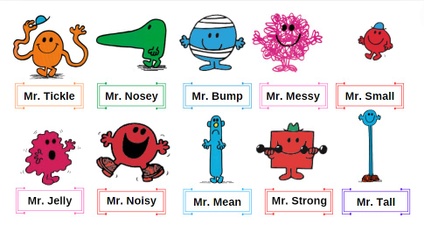 Product image for Mr. Men - A collection of 10 stories (Farsi and English)